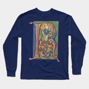 Illuminated Initial R Long Sleeve T-Shirt